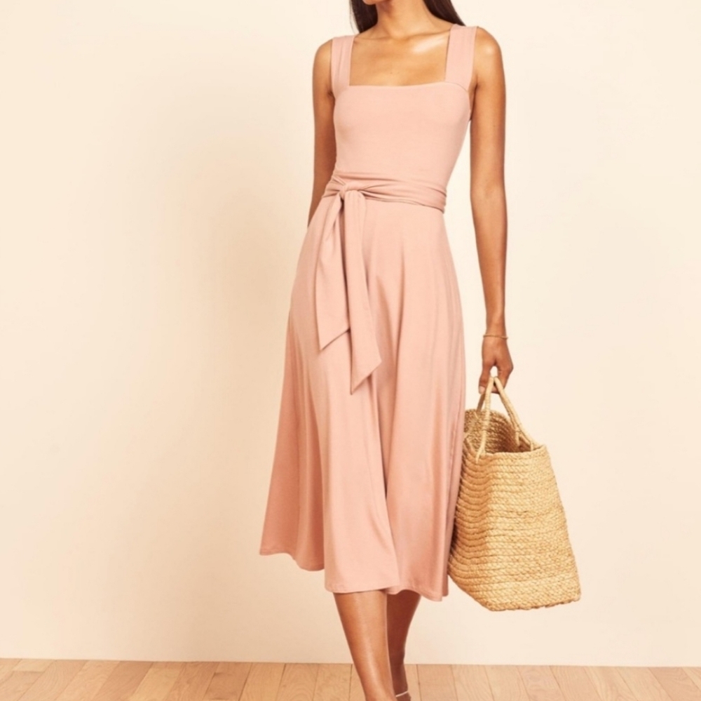 Reformation Helina Midi Dress